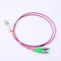 Hot Selling Cheap Custom LC to ST APC/UPC Duplex Multimode Fiber Optic Patch Cord Cable